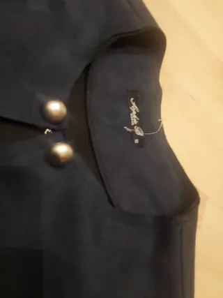 Chaqueta de vestir negra talla 38