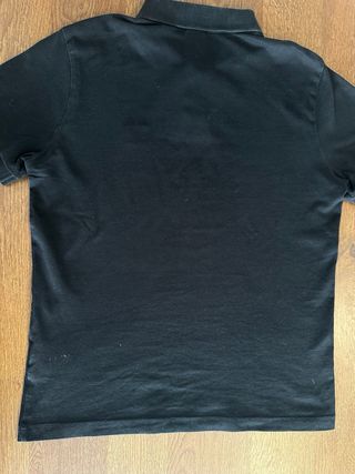 Polo BOSS negro hombre slim fit