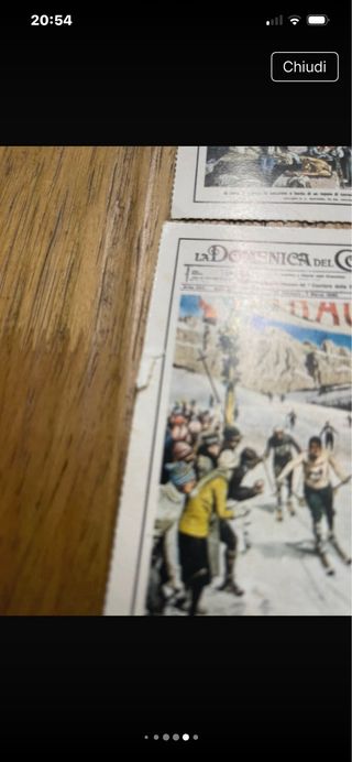 Figurine storiche anni '90 Domenica del Corriere