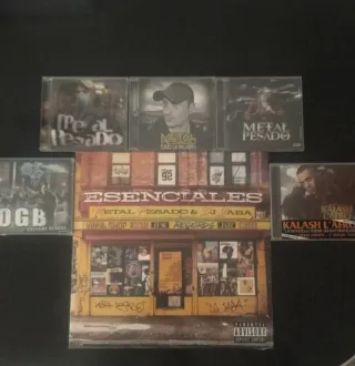 Vinilo+ 5 CDs Rap Francia y Alicante  Nuevos