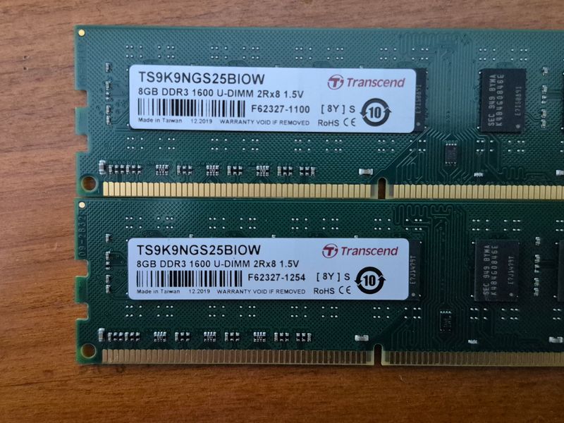 16GB-DDR3 / 1600 MHz {2 x 8GB} afbeelding 2