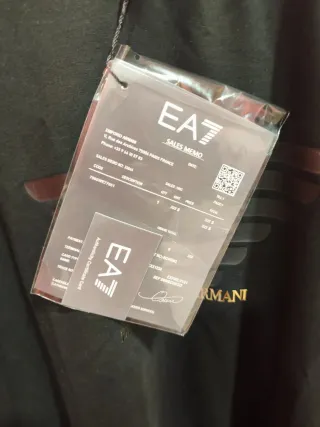 Sudadera Emporio Armani Negra Talla S