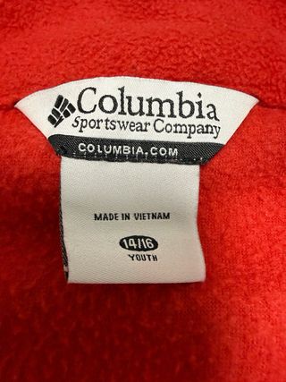 Polar Columbia Rojo y Negro