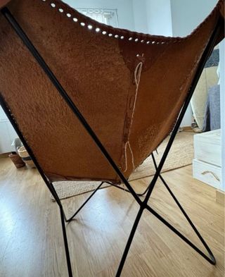 Silla Butterfly piel Maison du Monde