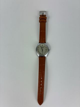 Reloj Citizen Quartz Clásico Vintage Hombre Marrón