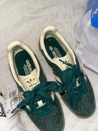 Adidas Samba Piel Serpiente Verde Talla 37