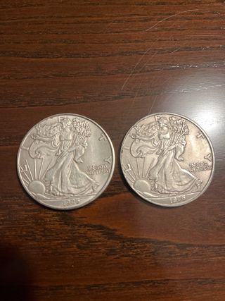 2 Monete Dollari USA