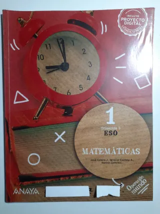 Matemáticas 1.