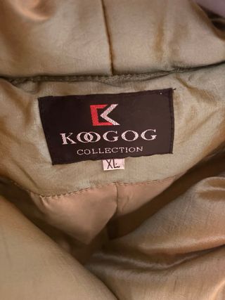 Chaqueta KOGOG Oliva Tornasol Talla XL