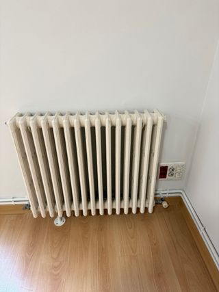 Radiador de hierro blanco