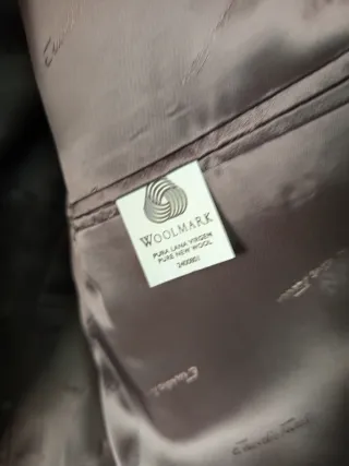 Americana y corbata a cuadros