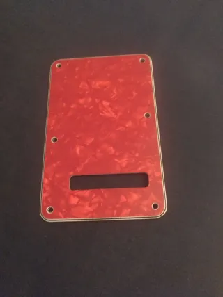 Tapa trasera Fender Roja para Strat