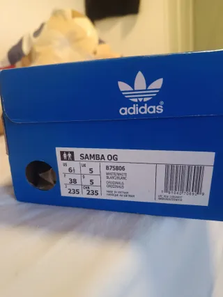 Adidas Samba OG Blancas Talla 37.5