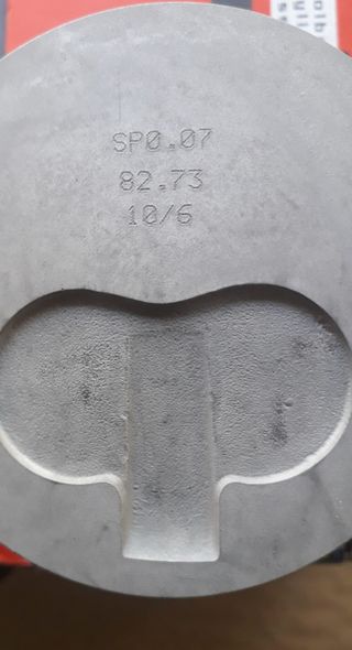 Set Pistones 82.2 mm Peugeot o Citroen Motor 1.9 D