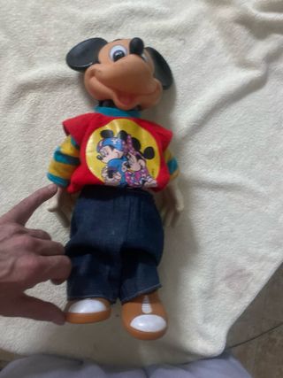 Muñeco Mickey Patinador Años 80