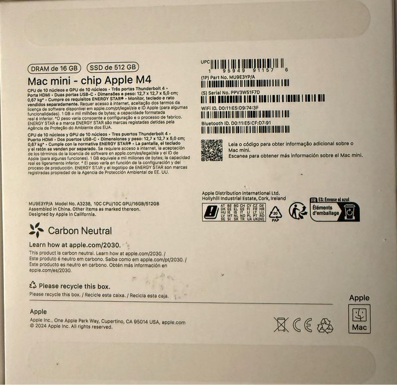 Mac mini M4 512GB afbeelding 4