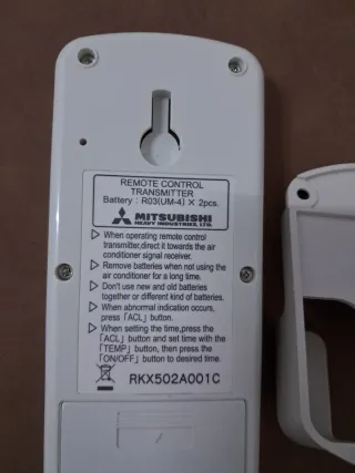 Mando Aire Acondicionado Mitsubishi Original