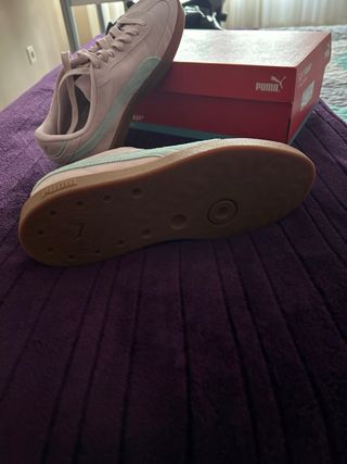 Zapatillas Puma Rosa y Menta