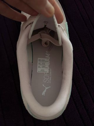 Zapatillas Puma Rosa y Menta