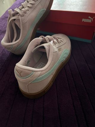 Zapatillas Puma Rosa y Menta