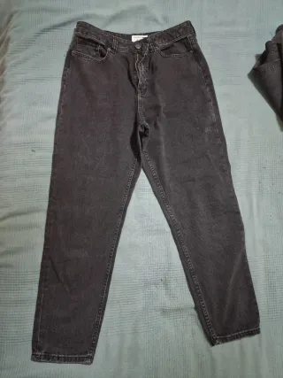 Jeans Mom Terranova neri taglia 42