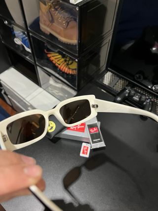 Gafas de Sol Ray-Ban Negras y Blancas kiliane