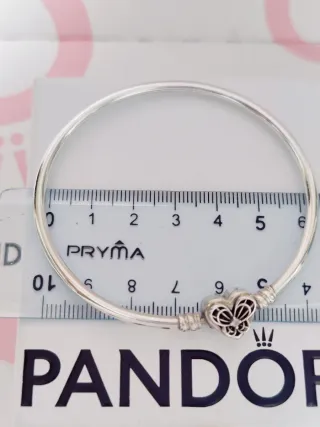 Bracciale rigido Pandora Cuore Farfalla
