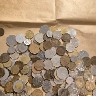 Lotto di monete misto - 1 kg