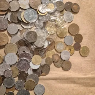 Lotto di monete misto - 1 kg