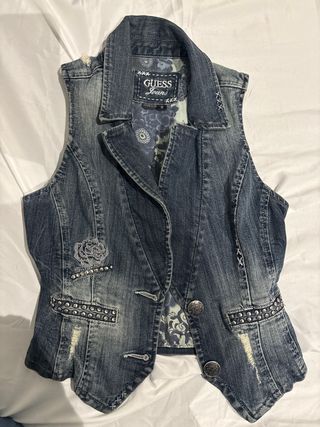 Chaleco Vaquero Guess Talla S
