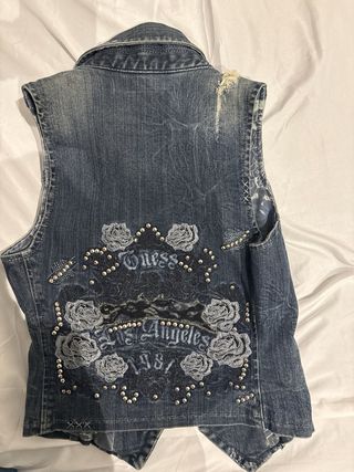 Chaleco Vaquero Guess Talla S