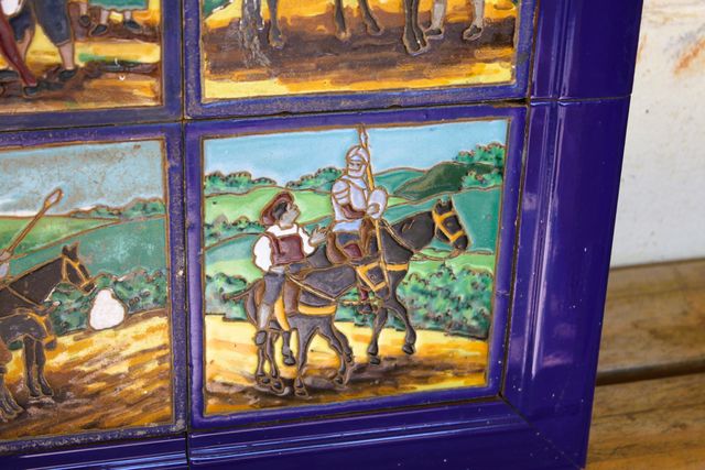 Azulejos decorativos Quijote