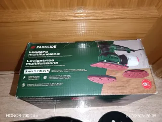 Lijadora Multifuncional Parkside 3 en 1