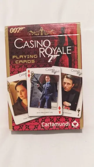 Baraja Poker Casino Royale 007 Cartamundi
