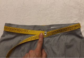 Pantaloni Brooksfield cotone rigati