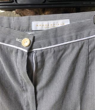 Pantaloni Brooksfield cotone rigati
