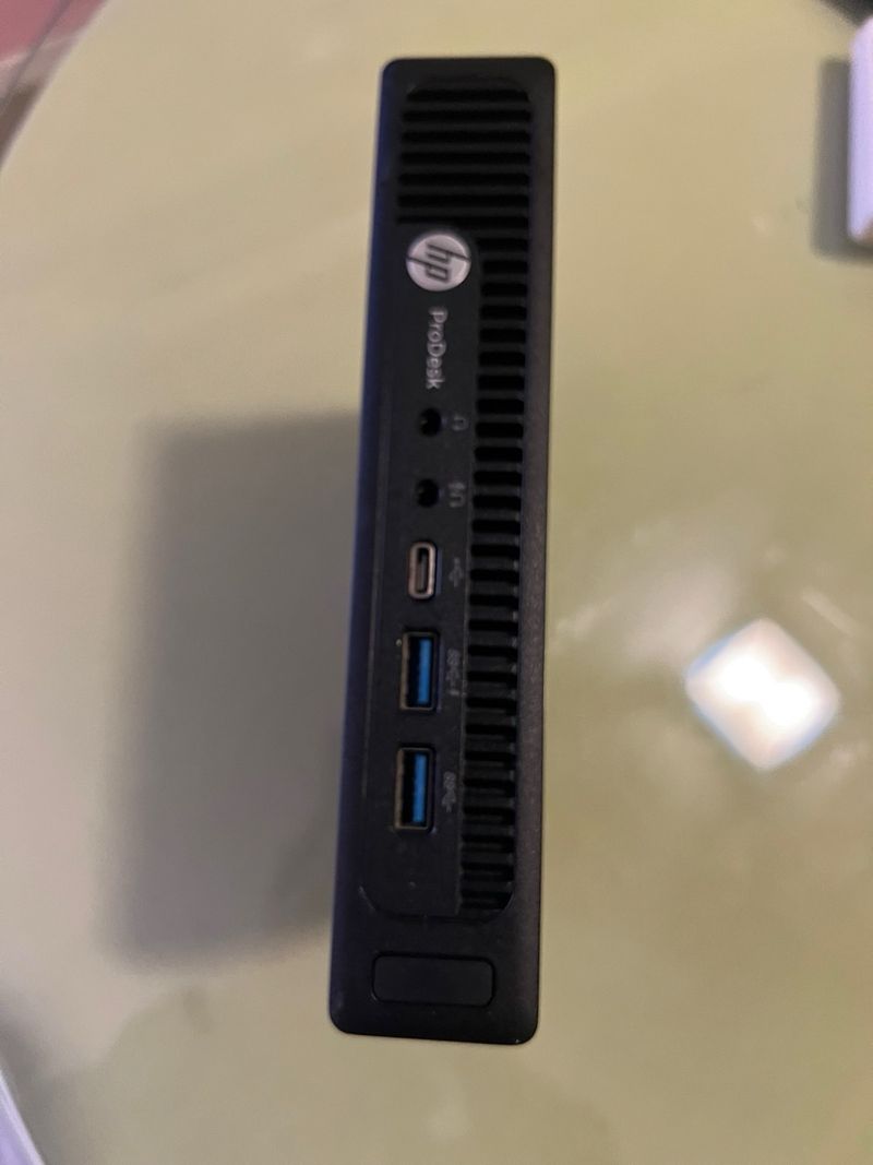 Mini PC HP ProDesk 600 G2 Pentium .Negro afbeelding 2