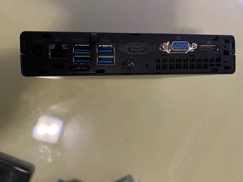 Mini PC HP ProDesk 600 G2 Pentium .Negro afbeelding 4