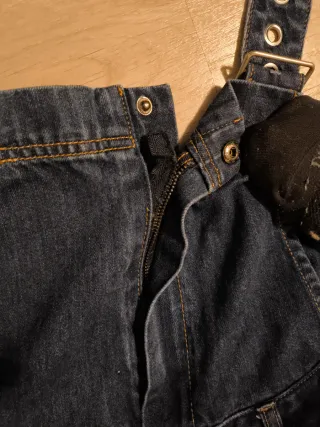 Peto vaquero ancho mujer