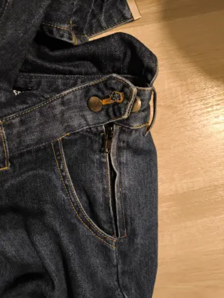 Peto vaquero ancho mujer