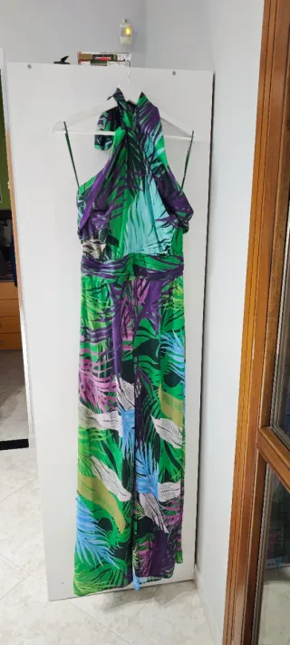 Tuta Zara floreale multicolor taglia M