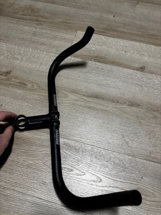 Potencia ciclismo y manillar bullhorn