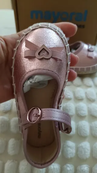 Bailarinas Mayoral rosas talla 23