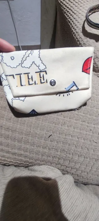 Bolso de mano estampado