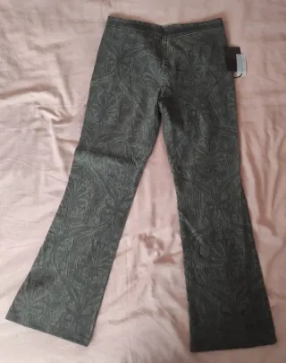 Pantalón mujer micropana bootcut stretch t.42