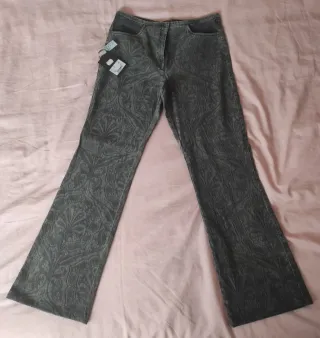 Pantalón mujer micropana bootcut stretch t.42