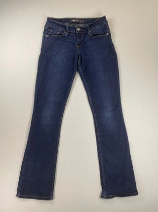 Levi's 524 Jeans Bootcut Azul Oscuro Vintage