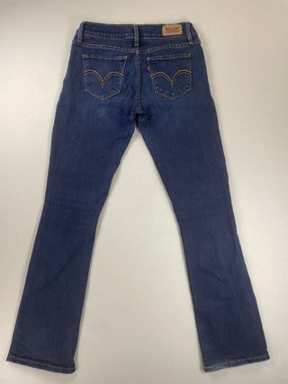 Levi's 524 Jeans Bootcut Azul Oscuro Vintage