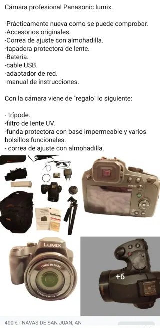 Fotocamera Panasonic Lumix Professionale