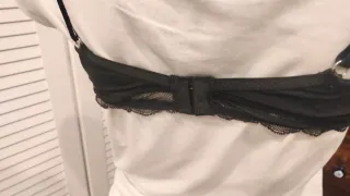 Sujetador 95C Negro y Azul